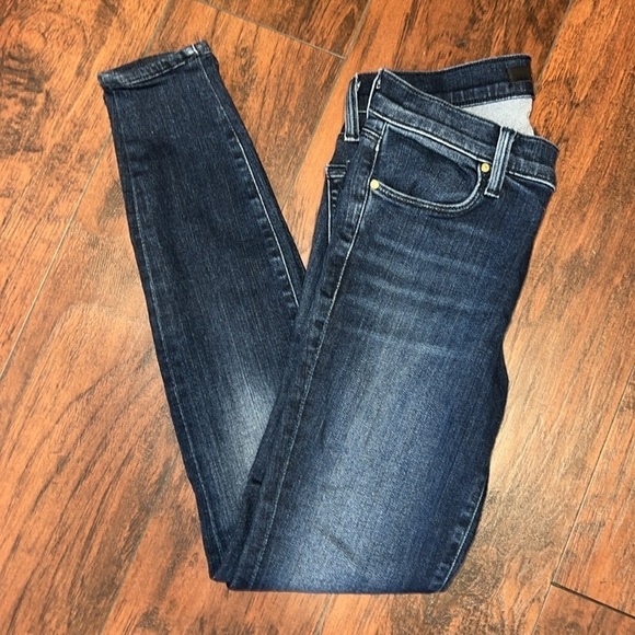 J Brand Jeans 24 Super Skinny Fix Blue Low Mid Rise Stretch Denim Classic Style - Picture 10 of 11